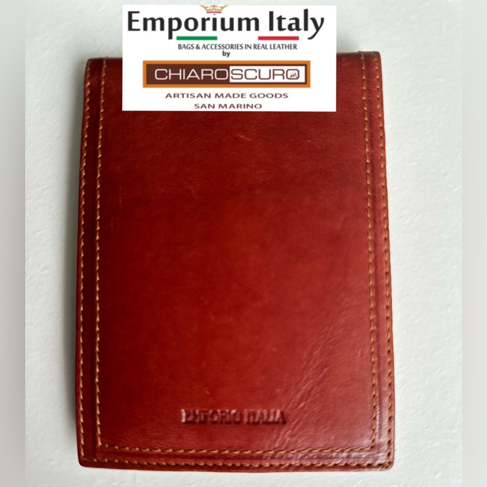 Emporium Italy Genuine leather wallet for man, Honey Brown colour